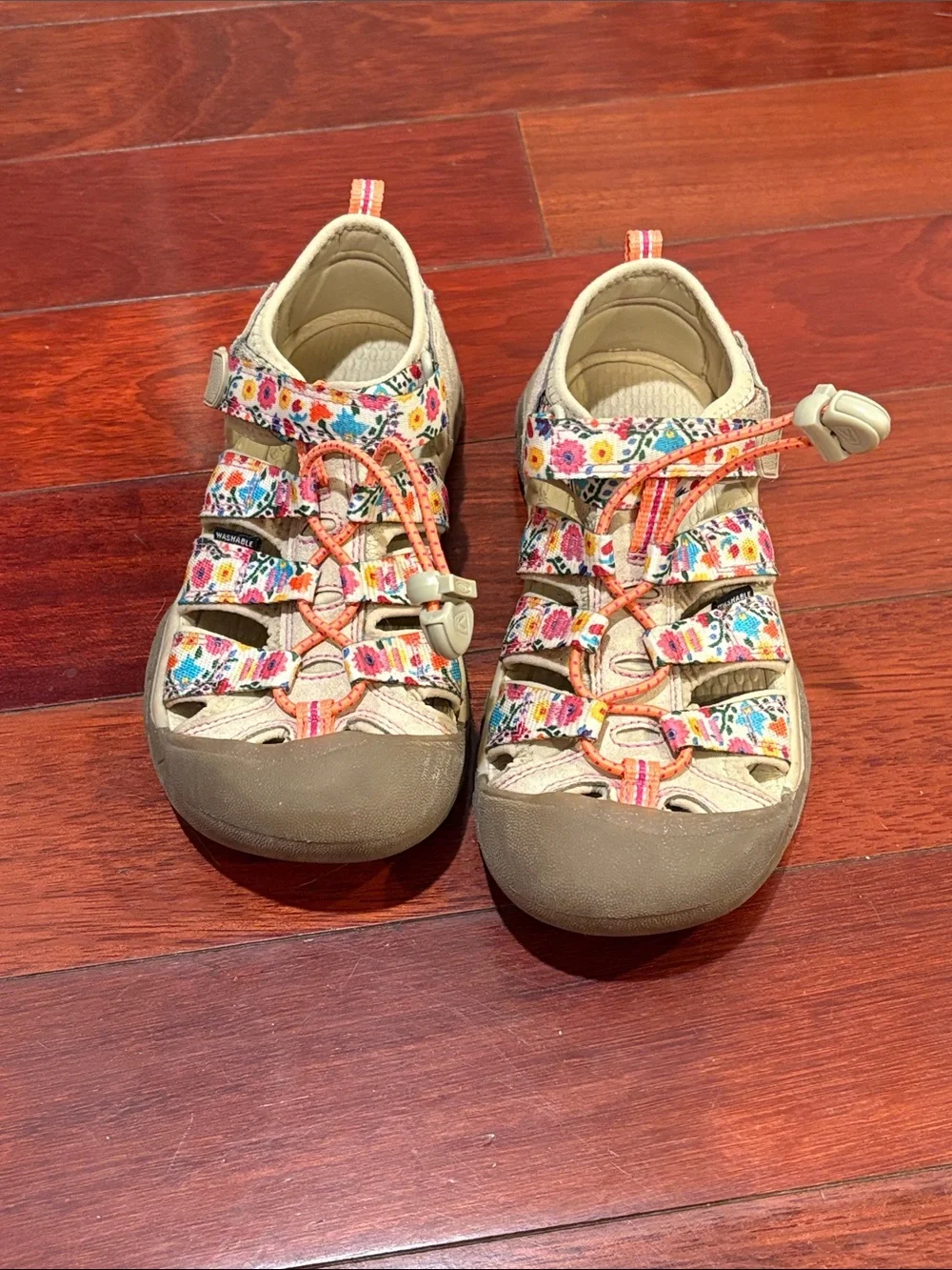 Kids' Newport H2 Water Friendly Sandal Keen Safari Birch Size US 2 Floral